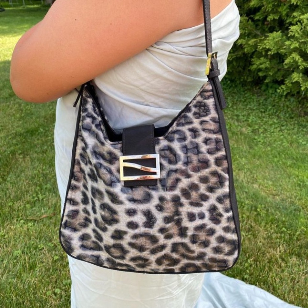 Leopard Shoulder Purse